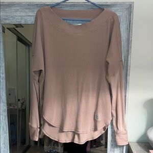 NWOT FP Movement Tan Long Sleeve Top Size: XS